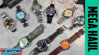 9 watch MEGA ALIEXPRESS haul - NEW RELEASES | UNBOXINGS | The Watcher 