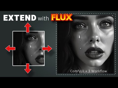 Ai users couldn't believe this Flux Outpainting update in ComfyUi, Until they saw how it worked!😍🥲