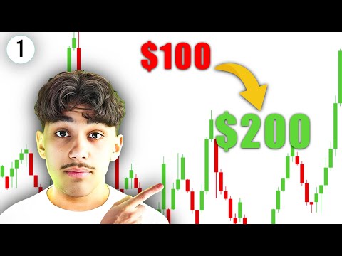 I Turned $100 in $200 in One Week Forex Trading | Episode 1