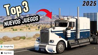 🚚 TOP 3 NEW AMERICAN TRUCK GAMES 2025! Android iOS – Realism is on another level 😱