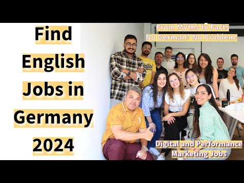 English Speaking Job in Germany 2024