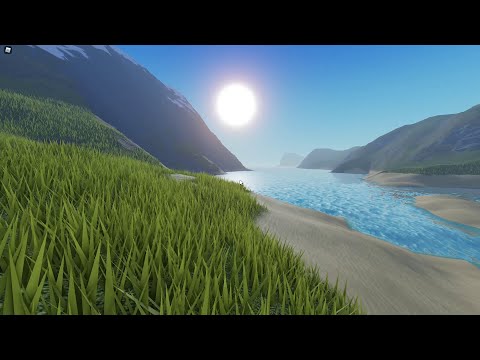 Grass With Snowy Mountain Tops - Roblox Infinite Terrain Plugin