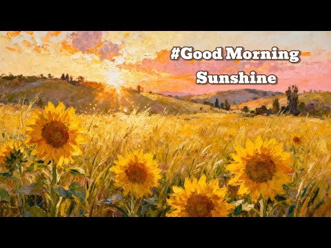 Good Morning Sunshine ☀️ | Cheerful Positive Vibes Song | Uplifting Morning Motivation