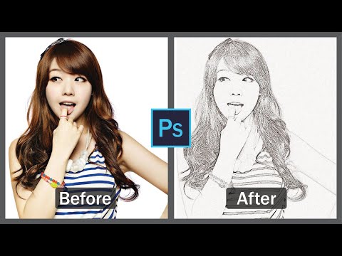 Turn Your Image Into Pencil Sketch In Photoshop
