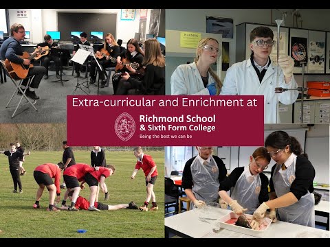 Extra-curricular and enrichment opportunities at Richmond School & Sixth Form College