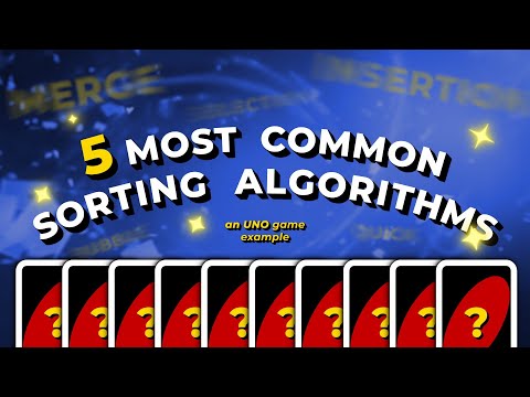 5 most popular sorting algorithms explained visually!