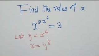 Solve for x || Olympiad Mathematics