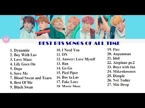 BTS Playlist BEST BTS SONGS OF ALL TIME (2013 - 2020) [STUDY MOTIVATION CONCENTRATION]