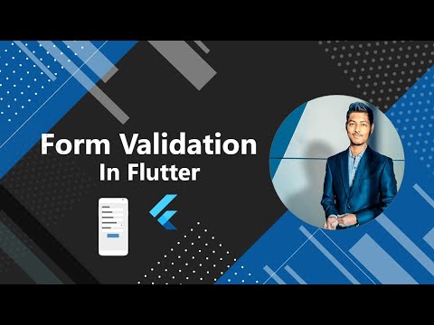 Text input and Form Validation in Flutter | Flutter basics | Flutter tutorial