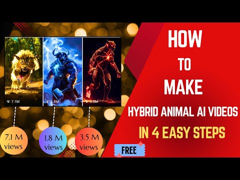 How to Create Hybrid Animal with AI | Step-by-Step Explained #ai