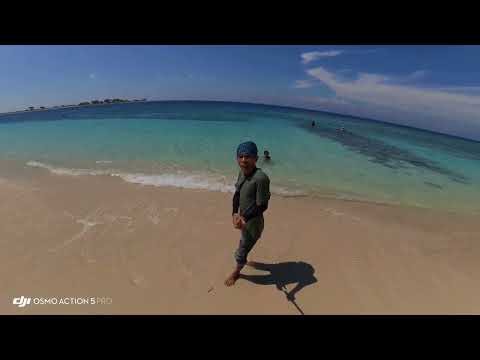 Gili Kondo Lombok Timur🌊 || DJI Action 5pro. || D-LOG M || Invisible Stick || edit DJI Mimo.👍