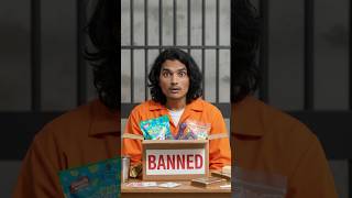 Trying Foods That Are BANNED Worldwide! 🚫🍔! #telugu #telugushorts #teluguvlogs #andhrapradesh