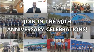 CJ Logistics | New Message: Happy 90th Anniversary