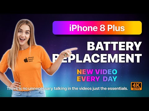 iPhone 8 Plus battery replacement | Battery repair guide | How to change iPhone battery