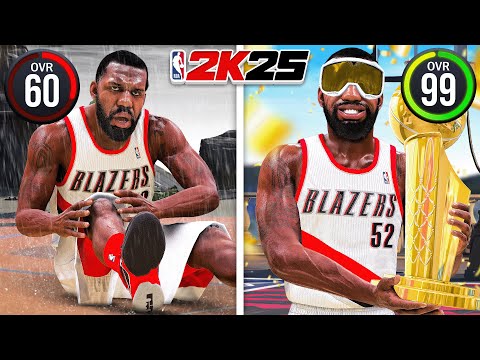 Going 60 to 99 Overall No Money Spent in 1 Video (NBA 2K25) Vol.2