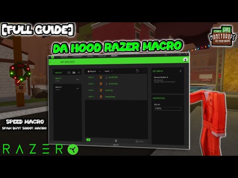[Razer] How to Macro with Razer In Da Hood - Razer Macro - Razer Synapse 3