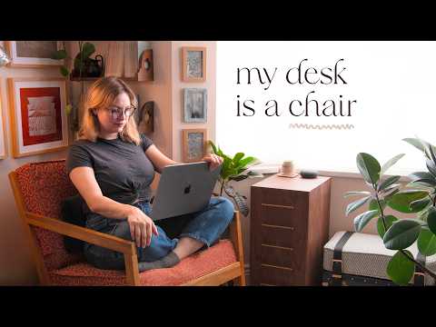 Home office makeover for a disabled girl