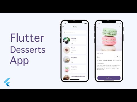 Desserts App [Flutter UI Speed Code]