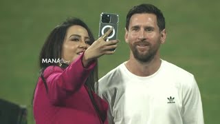 Lionel Messi G.O.A.T Tour of INDIA 2025 | Maharashtra CM's Wife Amruta Fadnavis Selfie With Messi