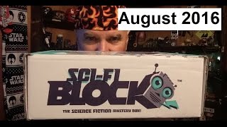 Nerd Block Sci-Fi Unboxing!  August 2016!
