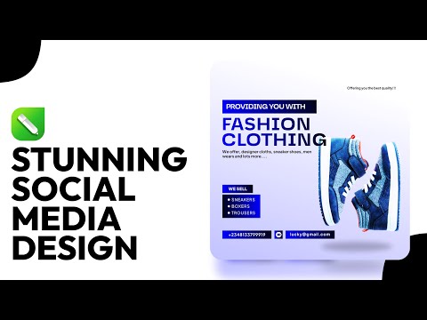 STUNNING Social Media Design | CorelDRAW Tutorial