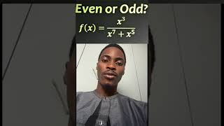 Is this an Even function or Odd function? #education