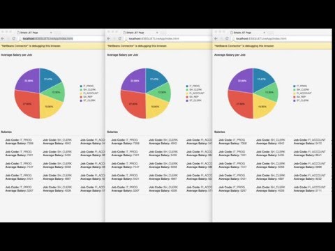 Oracle JET Live List with WebSocket