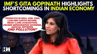 WATCH: IMF's Gita Gopinath Highlights Shortcomings In Indian Economy | World Economic Forum | Davos