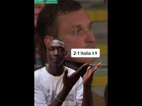 Khaby Lame watches Euro 2020 Italy Soccer Match. #shorts