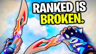 The State of Valorant Ranked is INSANE…