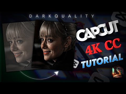 CAPCUT 4K CC TUTORIAL | Dark Quality In Capcut | #capcut #4k #quality #tutorial 