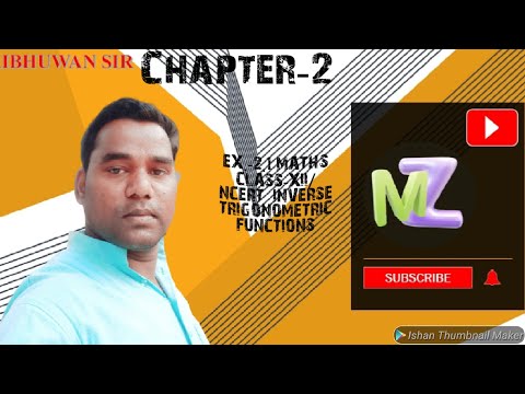 Ex.-2.1 Maths Class-XII// NCERT