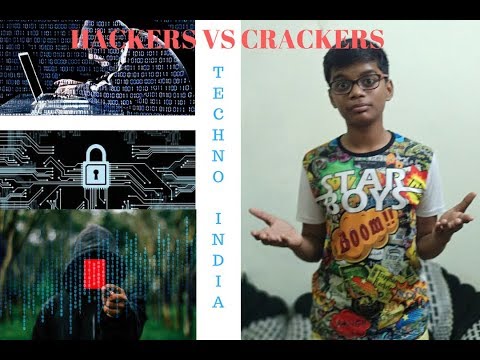 What are Hackers AND Crackers ??? || By Techno India Animesh