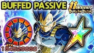BUFFED 100% EZA INT LR SSBE VEGETA! 11TH ANNIVERSARY BUFF! Dragon Ball Z Dokkan Battle