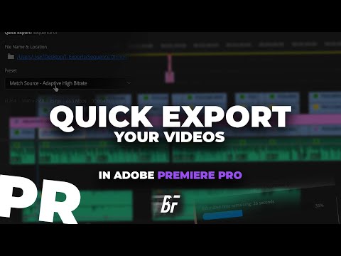 How To Export Videos In Adobe Premiere Pro Quickly And Easily
