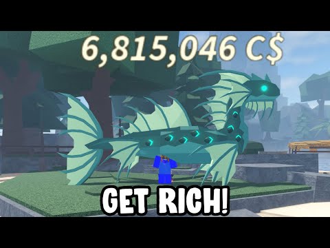 HOW TO GET RICH FAST IN ROBLOX FISCH (best method)