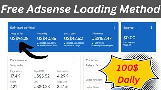 Adsense Loading Method 2023 | Adsense Loading Method Free Software
