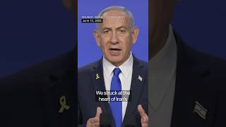 Israel Strikes Iran’s Nuclear Program, Netanyahu Says