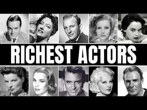 19 Richest Actors In Golden Age Of Hollywood UNBELIEVABLE Wealth