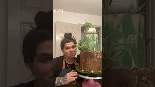 Dinosaur Cake #cake #cakes #cakevideo #cakevideos #boycakes #boycake #kidscakes #cakedecoratingtips