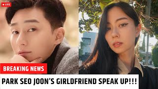 LAUREN TSAI finally speaks out about her boyfriend's condition, PARK SEO JOON