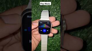 How To Play Music 🎶 In T800 Ultra 2 Smartwatch #shorts #viralshort #music #shortfeed