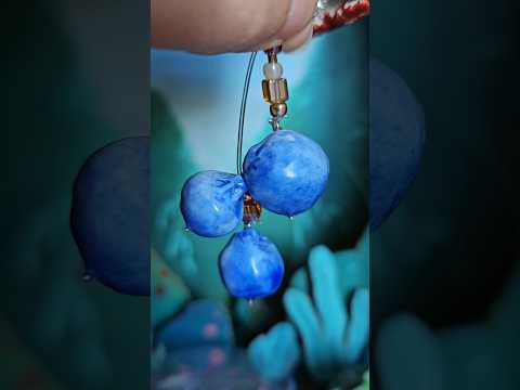 Should the be earrings? Pins?   ...#airdryclay #beads #crafting #art #clayart #claypin #artist