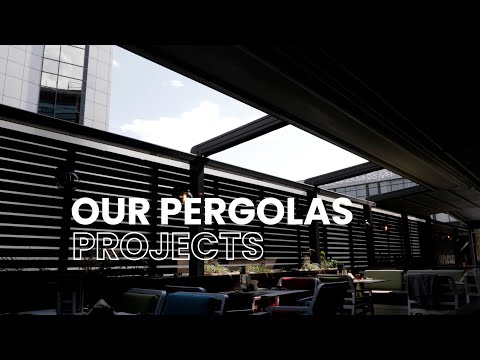 Pergole retractabile - Proiectele ArtShadows