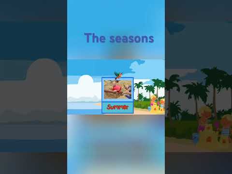 Learn the seasons “kids #kidsshorts #kidsshortsvideo  #educationalvideo