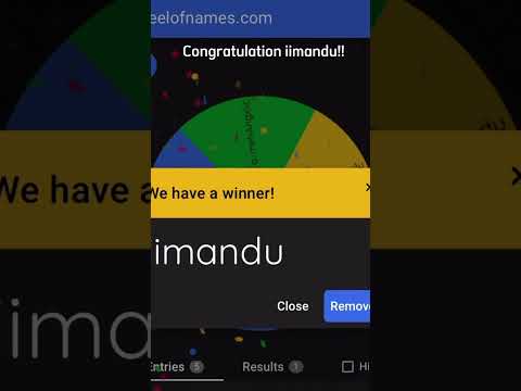 Giveaway Result! Thanks for joining!!