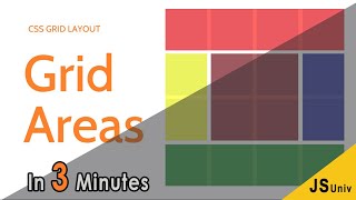 Learn CSS Grid Areas in 3 Minutes | jsuniv