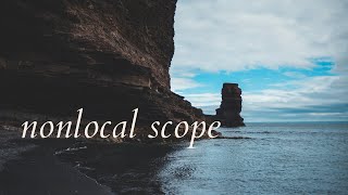 Python - Non local Scope - Part 2