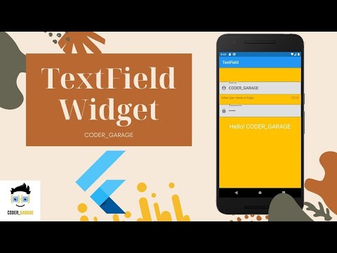 TextField Widget in flutter | Flutter tutorial for beginners.