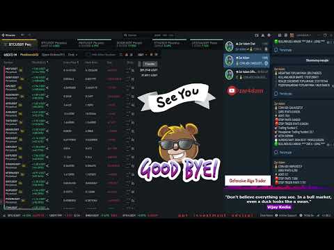Algo Trading with 3x Leverage on Binance Futures: Short Positions on 45 Coins with PnL Over $40!